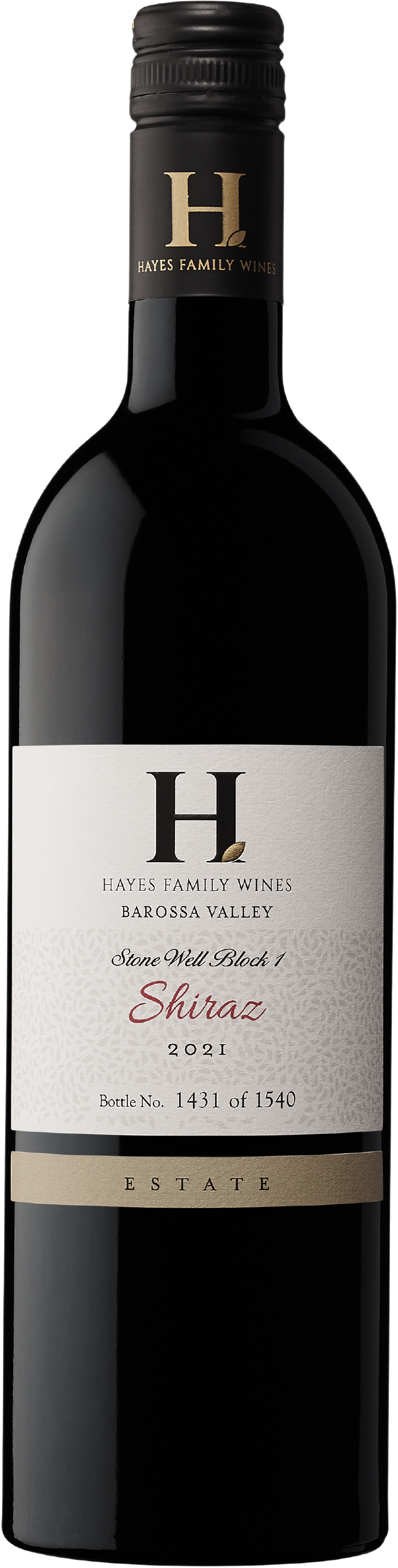 Hayes Family Wines Estate Stone Well Block 1 Barossa Valley Shiraz 2021